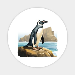 Galapagos Penguin Magnet